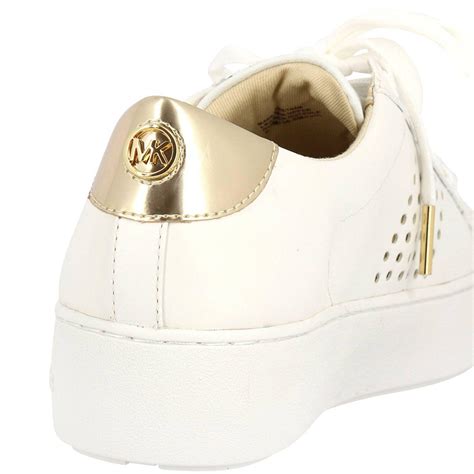 sneaker weiss michael kors|Michael Kors sneakers sale women's.